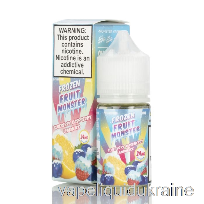 Vape Ukraine ICE Blueberry Raspberry Lemon - Frozen Fruit Monster Salts - 30mL 24mg